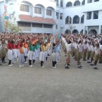JS Yog Training in Somalwar School (Khamla) for International Yoga Day June 21, 2015