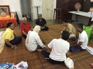 Meeting with followers of Sri Sri Ravisankar & Ramdev Baba who'll join International Yoga Day Celebrations with JS Yog