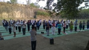 International Yoga Day - Training Camp for NCC Staff