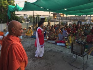 Param Pujaniya Shri Govind Dev giri Maharaj at Janardan Swami Yogabhyasi Mandal, Nagpur