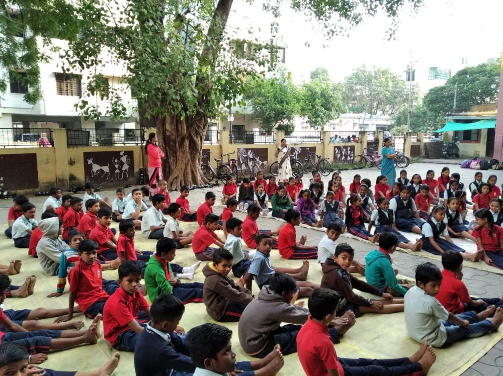 Pratap-Nagar-School-6th-7th-class-Inter-School-Yoga-Competition-training-2019
