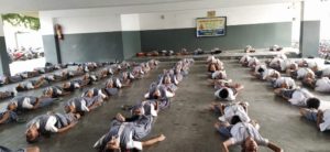 Sanjuba-high-school-chakradhar-nagar-28-11-19-Interschool-yoga-competition-training-2019