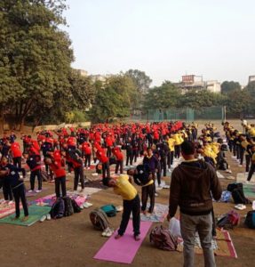 Dinanath-high-school-dhantoli-14-12-19-Inter-school-yoga-competition-training-2019