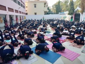 Jindal-public-school-7-12-19-Inter-school-yogasan-competition-training-2019