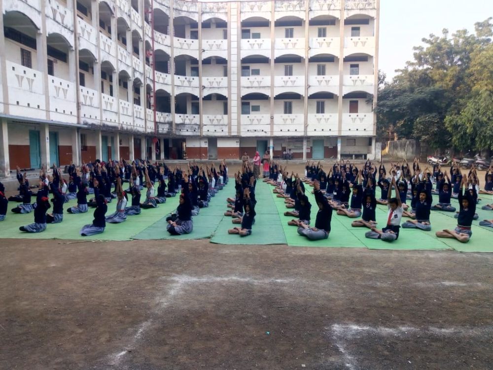 Rajendra-High-School-hasan-bagh-nandanvan-11-12-19-Inter-school-yoga-competition-training-2019