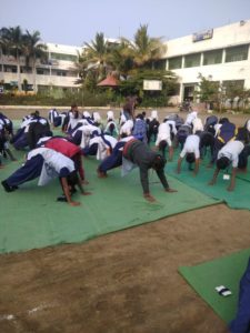 Dayanand-Arya-Kanya-Vidyalay-9-1-20-Inter-school-yogasan-competition-training-2019