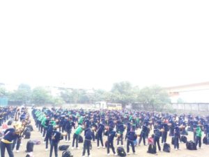 Dinanath-School-Dhantoli-6-1-20-Inter-school-yogasan-competition-training-2019